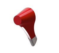 Netlighting Ora Wall Lamp 1 Light E27 Gloss Red White Acrylic Polished Chrome Netlighting Red