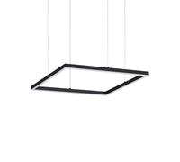 Netlighting Oracle Decorative Square Integrated Pendant Light Black 3000K 33W Netlighting Black