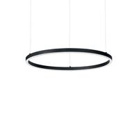 Netlighting Oracle Integrated LED Circle Ceiling Pendant Lamp 1 Light Black 3000K Netlighting Black
