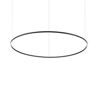 Ideallux Ideal Lux LED hanging light Oracle Slim black 3,000K Ø 150 cm