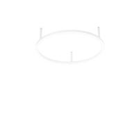 Netlighting Oracle Ring Integrated Led Semi Flush Light White 50cm 3000K Netlighting White