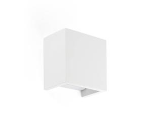 Netlighting Oslo 1 Light Up & Down Wall Light White Plaster G9 Netlighting White