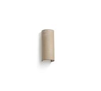 Netlighting Otton Round Jute Up Down Wall Lamp Vertical 2 Light in Beige Netlighting Beige