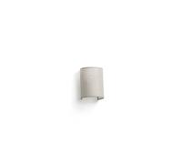 Netlighting Otton Round Linen Up Down Wall Lamp Vertical in Natural Netlighting Natural