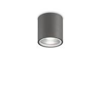 Netlighting Outdoor 1 Light Surface Mounted Ceiling Lamp Anthracite IP44 GU10 in Black Netlighting Black