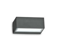Netlighting Outdoor Twin Up Down Wall Light Anthracite IP44 G9 in Black Netlighting Black