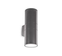 Netlighting Outdoor Up Down Wall Lamp 2 Lights Anthracite IP54 E27 in Black Netlighting Black