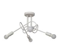 Netlighting Oxford Multi Arm Semi Flush Ceiling Light White 44cm Netlighting White