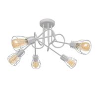 Netlighting Oxford Multi Arm Semi Flush Ceiling Light White 64cm Netlighting White