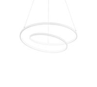 Netlighting Oz 60cm Integrated LED Pendant Ceiling Light White 4000K Netlighting White