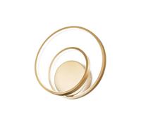 Netlighting Oz Integrated LED Wall Lamp Brass 2700K in Gold Netlighting Gold
