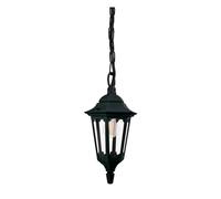 Netlighting Parish Mini Outdoor Pendant Ceiling Light Black IP44 Netlighting Black