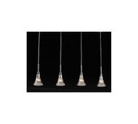 Netlighting Patria Modern 4 Light Bar Pendant Ceiling Light G9 in Grey Netlighting Grey
