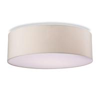 Netlighting Phoenix 2 Light Bathroom Flush Ceiling Light Cream IP54 E27 Netlighting Cream