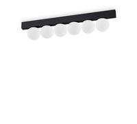 Netlighting Ping Pong 6 Light Globe Ceiling Light Black 1500Lm 3000K Netlighting Black