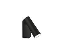 Netlighting Pipe Wall Adjustable Reading Light Black 3000K in White Netlighting White