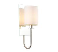 Netlighting 'PISA' Dimmable Stylish Contemporary Indoor Decorative Shade Wall Lamp in Silver Netlighting Silver