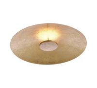 Netlighting Plate Decorative Flush Ceiling Light Gold 1x 22W LED 3000K Dimmable Netlighting Gold