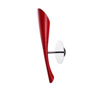 Netlighting Pop Wall Lamp Switched 1 Light E27 Gloss Red Polished Chrome Netlighting Red