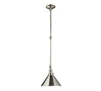 Luminosa Lighting Luminosa Provence 1 Light Indoor Wall / Ceiling Light Polished Nickel, E27