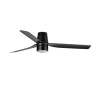 Netlighting Punt Tub 132cm TEK LED Ceiling Fan Matt Black 4000K Netlighting Black