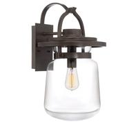 Netlighting Quoizel Lasalle Outdoor Wall Lantern Western Bronze IP44 in Brown Netlighting Brown