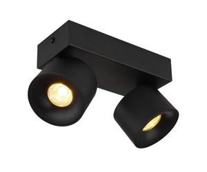 Netlighting Rae Twin Ceiling Spotlight Matt Black 2x LED 3000K Netlighting Black