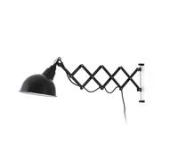 Netlighting Ras 1 Light Indoor Extendable Wall Light Black E27 Netlighting Black