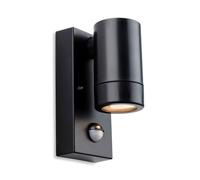 Netlighting Ravel Down Resin Single Wall with PIR Black IP54 Netlighting Black