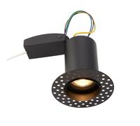 Netlighting Ravel Trimless 50W Recessed Downlight Matt Black Paint Netlighting Black