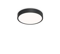 Netlighting Ray Integrated LED Semi Flush Light Black 4050Lm 30004000K IP44 Netlighting Black