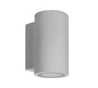 Netlighting Rem Up Down Wall Fixture IP44 GU10 7W Cement in Grey Netlighting Grey