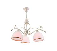 Netlighting Retro Multi Arm Pendant Ceiling Light White 3x E27 Netlighting White