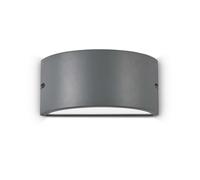 Netlighting Rex 1 Light Outdoor Up Down Wall Light Anthracite IP44 E27 in Black Netlighting Black