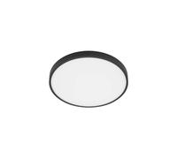 Netlighting Riberio Modern Flush Ceiling Light LED 4000K in Black Netlighting Black