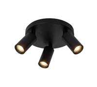 Netlighting Ritmo Ceiling spotlight Ø18cm 3xGU10 (MR11) Black Netlighting Black
