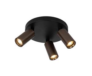 Netlighting Ritmo Ceiling spotlight Ø18cm 3xGU10 (MR11) Coffee in Brown Netlighting Brown
