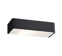 Netlighting Rodan 30cm Flush Wall Lamp Black Structure Netlighting Black