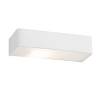 Netlighting Rodan 40cm Flush Wall Lamp White Structure Netlighting White
