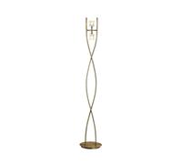 Netlighting Rosa Floor Lamp 2 Light G9 Antique Brass in Bronze Netlighting Bronze
