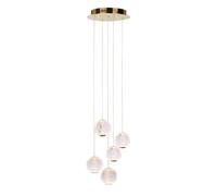 Netlighting Rosario Classic Cluster Pendant Ceiling Light LED 3200K in Gold Netlighting Gold