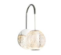 Netlighting Rosario Classic Wall Lamp LED 3200K in Silver Netlighting Silver
