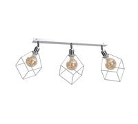 Netlighting Ruben Ceiling Spotlight Bar Silver 63cm 3x E27 Netlighting Silver
