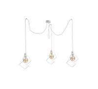 Netlighting Ruben Cluster Pendant Ceiling Light White 3x E27 Netlighting White