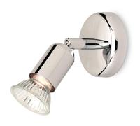 Netlighting Runner 1 Light Single Spotlight Chrome GU10 in Grey Netlighting Grey