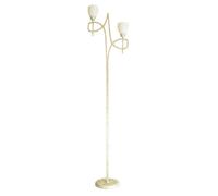 Netlighting San Marino Floor Lamp InLine Switch 2 Light E14 CreamFrench Gold Netlighting Gold