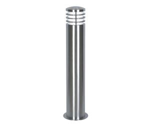 Netlighting Sandbanks 1 Light Outdoor Bollard Light Stainless Steel IP44 E27 in Grey Netlighting Grey