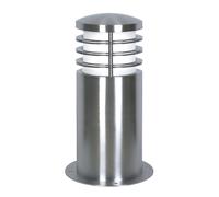 Netlighting Sandbanks 1 Light Outdoor Mini Bollard Light Stainless Steel IP44 E27 in Grey Netlighting Grey