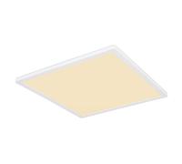 Netlighting Sapana 42cm Square Flush Ceiling Light White IP44 LED 3000K Netlighting White