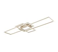 Netlighting Saunders Tripple Rectangle Semi Ceiling Light Sand LED 2700 6500K in Beige Netlighting Beige